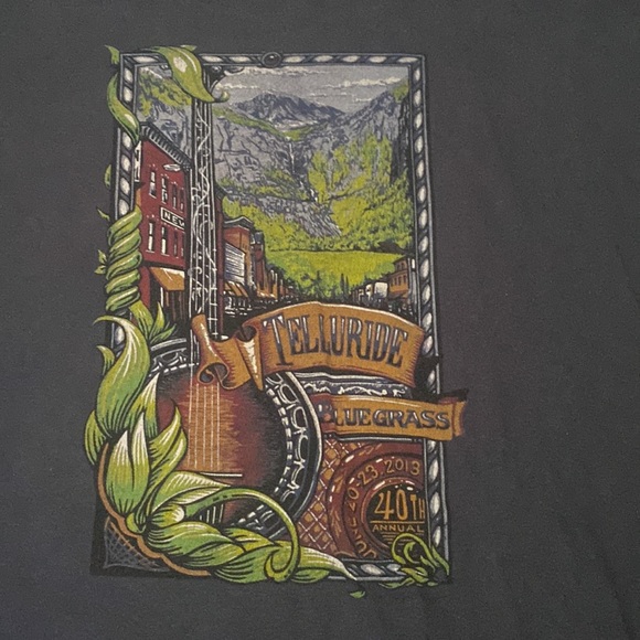 Telluride Bluegrass 40th Anniversary Tee - Picture 2 of 6